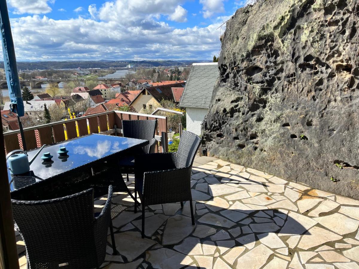 Das Ferienhaus Mit Aussicht Pirna Dış mekan fotoğraf