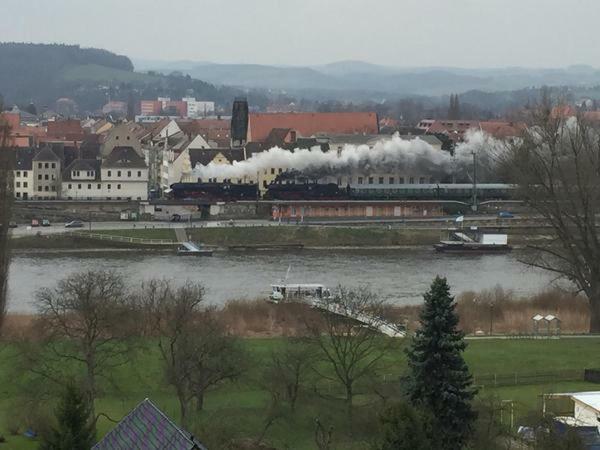 Das Ferienhaus Mit Aussicht Pirna Dış mekan fotoğraf